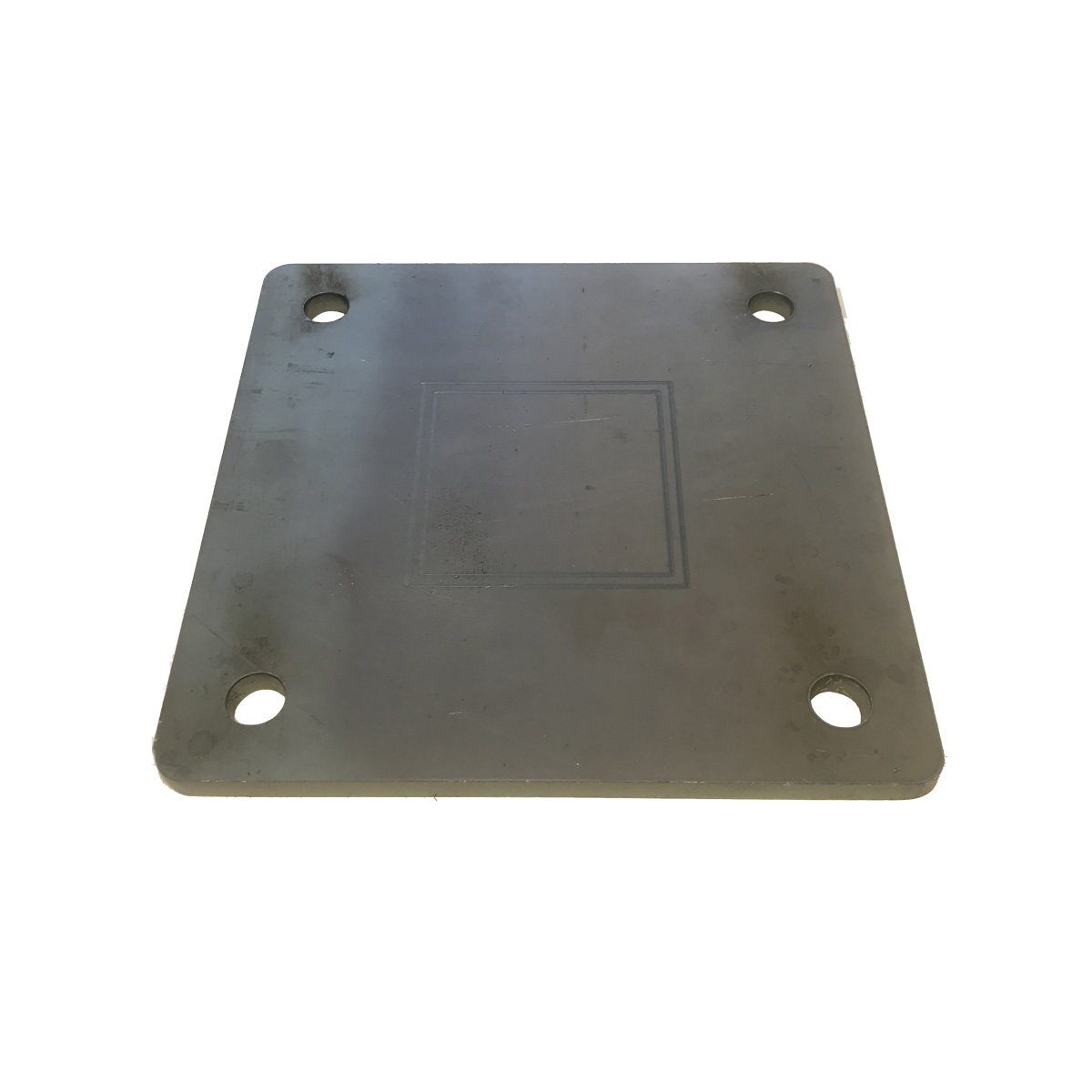 PreDrilled Plates 250 x 250 x 10mm Plate C/W 4 x holes